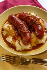 Sausage and Mashed Potatoes