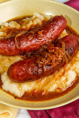 Sausage and Mashed Potatoes