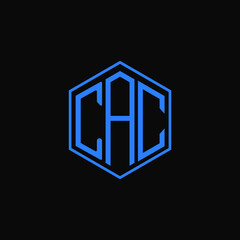 CAC polygon letter icon design on BLACK background.Creative letter
CAC-C A C  logo design. CAC initials Polygon Logo design.
