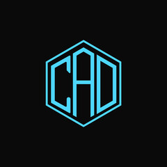 CAD polygon letter icon design on BLACK background.Creative letter
CAD-C A D  logo design. CAD initials Polygon Logo design.
