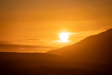 Sunset in Ain Draham - Tunisia 
