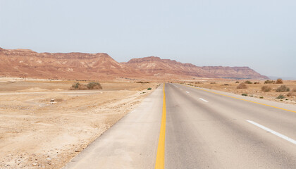 The mountains  of the stone desert, once the bottom of the sea, on the coast of the Dead Sea, in the south of Israel.