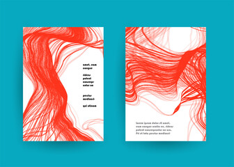 Modern colorful flow poster. Wave Liquid Form. Artistic design for your design project. Vector illustration EPS10.