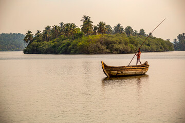 Kerala backwaters, India