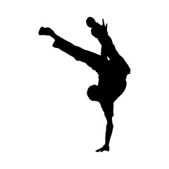 Hip Hop Dancer Silhouette