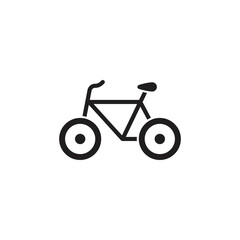 Bicycle icon in vector. Logotype