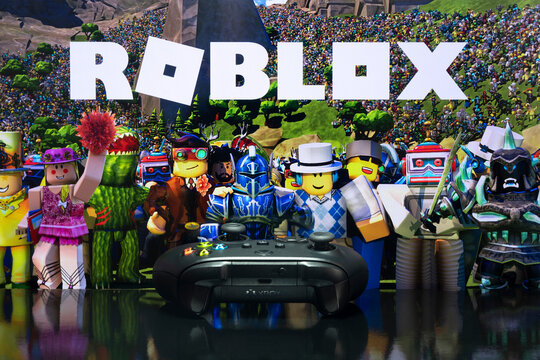 Aplicação roblox. imagem de stock editorial. Imagem de jogos - 196365694