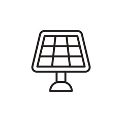 Solar Energy icon in vector. Logotype