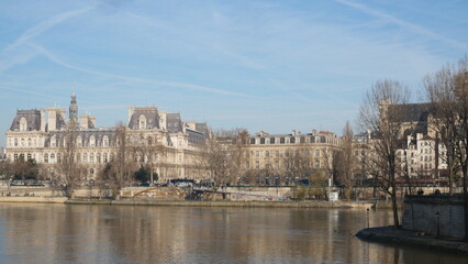 Fototapeta premium Paris - Hôtel de Ville