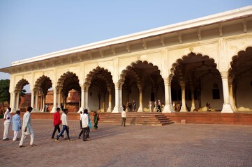 Obraz premium Le fort d'Agra, Agra, Rajasthan, Inde 