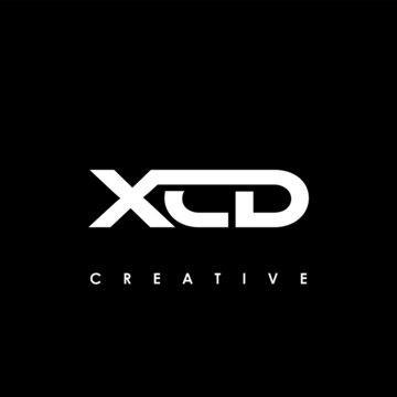 XCD Letter Initial Logo Design Template Vector Illustration