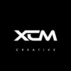 XCM Letter Initial Logo Design Template Vector Illustration