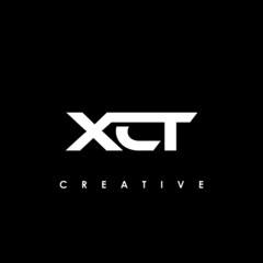 XCT Letter Initial Logo Design Template Vector Illustration