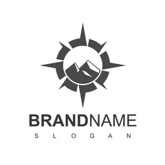 Mountain Adventure Logo Design Template