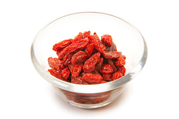 水で戻した乾燥クコの実