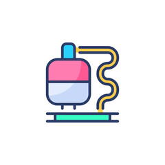 Engineering Industry icon in vector. Logotype