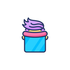 Welding Helmet icon in vector. Logotype