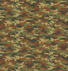 Army camouflage seamless pattern. Army camouflage seamless pattern vector. illustration Military Pattern Vector.
