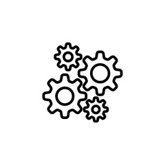 System Setting icon in vector. Logotype