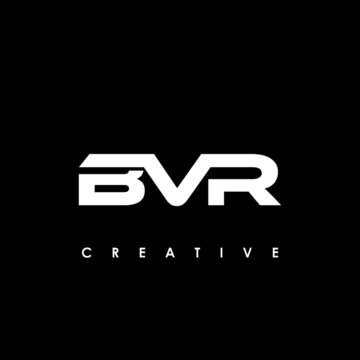 BVR Letter Initial Logo Design Template Vector Illustration