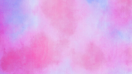 青、ピンクの水彩の筆の跡、背景素材、テクスチャ