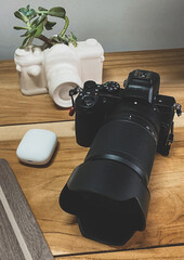 Cameras in a table