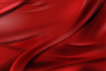 Naklejka na ściany i meble red silk background