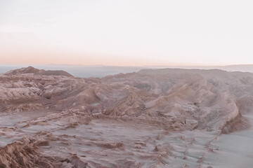 Beautiful Atacama desert, located on San Pedro de Atacama, Chile.