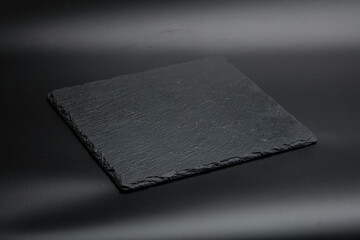 Black stone table plate for kitchen