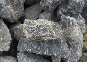 Limestone is a sedimentary rock composed of skeletal fragments of marine organisms.