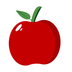 Isolated apple icon. Fruit icon - Vector illustration