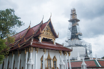 Naklejka premium Wat Phra Mahathat Woramahawihan