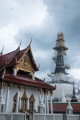 Fototapeta na wymiar Wat Phra Mahathat Woramahawihan