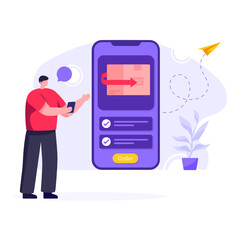 Return package icon in flat