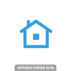 House vector icon. Home pictogram.