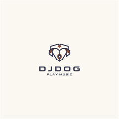 djdog logo vector
