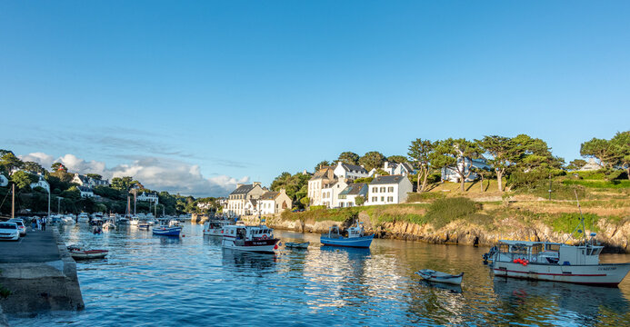 Bretagne Doelan Hafen