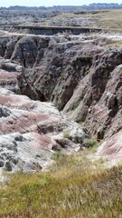 Natures Barren Wilderness  of the Badlands