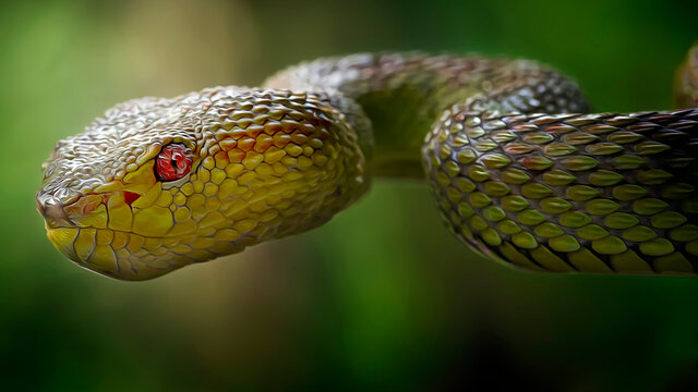 Close-up Of Snake's Eye