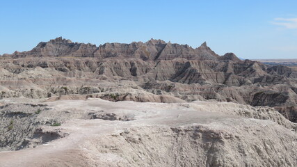 Craggs, Crevices and Fissures of the Badlands