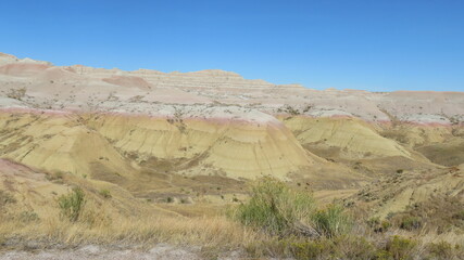 Vistas and Landscape Views of Badlands National Park