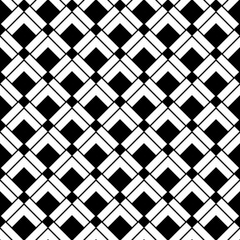 Mountains White Pattern. Black White Mounstins Pattern.