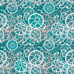 Seamless pattern. Underwater. Marine multi-layer vector motif . Doodles sea, ocean, river .