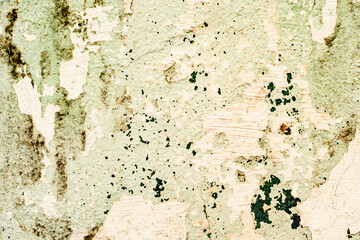 Texture of a concrete wall with cracks and scratches which can be used as a background