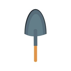 Isolated garden shovel. Gardening icon. Vector illustration