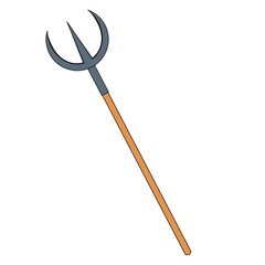 Isolated garden trench icon. Gardening icon - Vector illustration