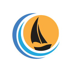 sailing boat on the sea