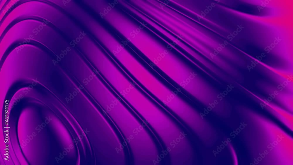 Poster retro abstract template with purple gradient. abstract moving fluid morphing smooth wave substance. 