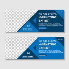 Digital Marketing Cover Design Template