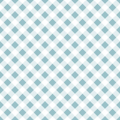 Gingham retro checkered tile pattern for textile design.